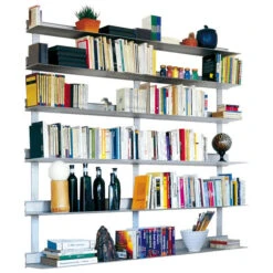 Rexite Teca 5 Shelving By Enzo Mari