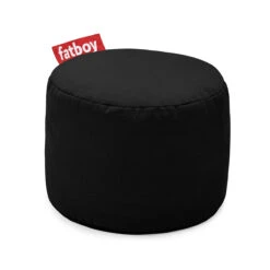 Fatboy POINT Stonewashed Pouf Stool -Furniture Shop 102412 01 fatboy point stonewashed black