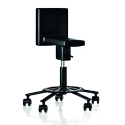 Magis 360° Adjustable Swivel Chair W Wheels Black