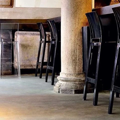 Kartell Bar Stool One More Please 2pcs 2 Kartell Bar Stool One More Please 2pcs - Image 2