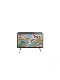 Seletti Snakes Mirror Chest Of Drawers -Furniture Shop 14431 2 drawers snakes