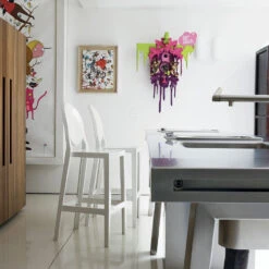 Kartell One More Stool By Philippe Starck 2pcs -Furniture Shop 192 s3