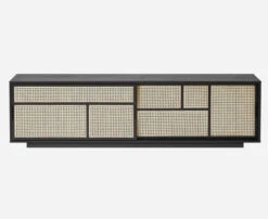 Design House Stockholm AIR Low Sideboard -Furniture Shop 2595 1000airsideboardlow black front grey bg dd98a874 65f9 4816 aacc 19d7602e58a1