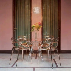 Kartell MASTERS Chair Metallic Finish 2pcs -Furniture Shop 58 10 ea1db75a e4a5 43a9 b6ea 3d1579f4cd91