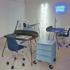 Kartell Earl Of Wood Desk By Philippe Starck -Furniture Shop 680 2