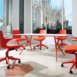 Kartell W Antonio Citterio Spoon Folding Table 11 Kartell W Antonio Citterio Spoon Folding Table -Furniture Shop 697 2