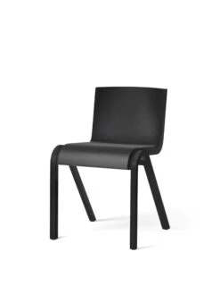 Audo READY Chair -Furniture Shop 8222001 040U00ZZ Ready Dining Chair Seat Uph Dakar 0842 Black Painted Oak Angle 600x 38fede58 21b8 4b7f ac56 a2783e486fce