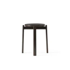 Audo Passage Stool -Furniture Shop 9110959 Passage Stool Dark Lacquered Oak Front 600x abd336fe 0042 4943 b18d b36c55eacf25