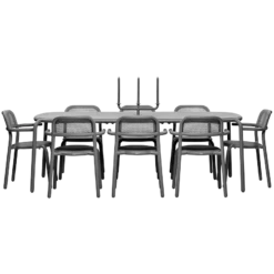 Fatboy TONI Outdoor Armchair -Furniture Shop FATBOY Toni anthracite Close up 01 JPG RGB