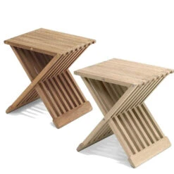 Skagerak FIONA Folding Stool -Furniture Shop Fionia Stool skagerak