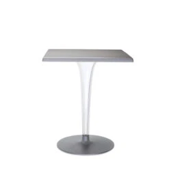 Kartell TOP TOP Outdoor Square Café Table -Furniture Shop KAR042031Aaluminiummelamine