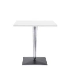 Kartell TOP TOP Square Cafe Table S Base -Furniture Shop KAR0421303white