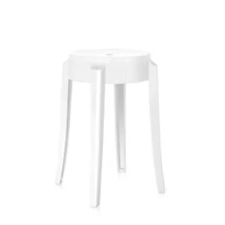 Kartell CHARLES GHOST Table And Bar Stool 2pcs -Furniture Shop KAR04897E5