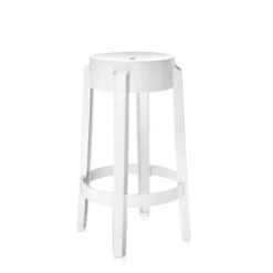 Kartell CHARLES GHOST Table And Bar Stool 2pcs -Furniture Shop KAR04898E565