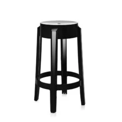 Kartell CHARLES GHOST Table And Bar Stool 2pcs -Furniture Shop KAR04898E665