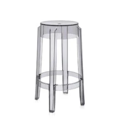 Kartell CHARLES GHOST Table And Bar Stool 2pcs
