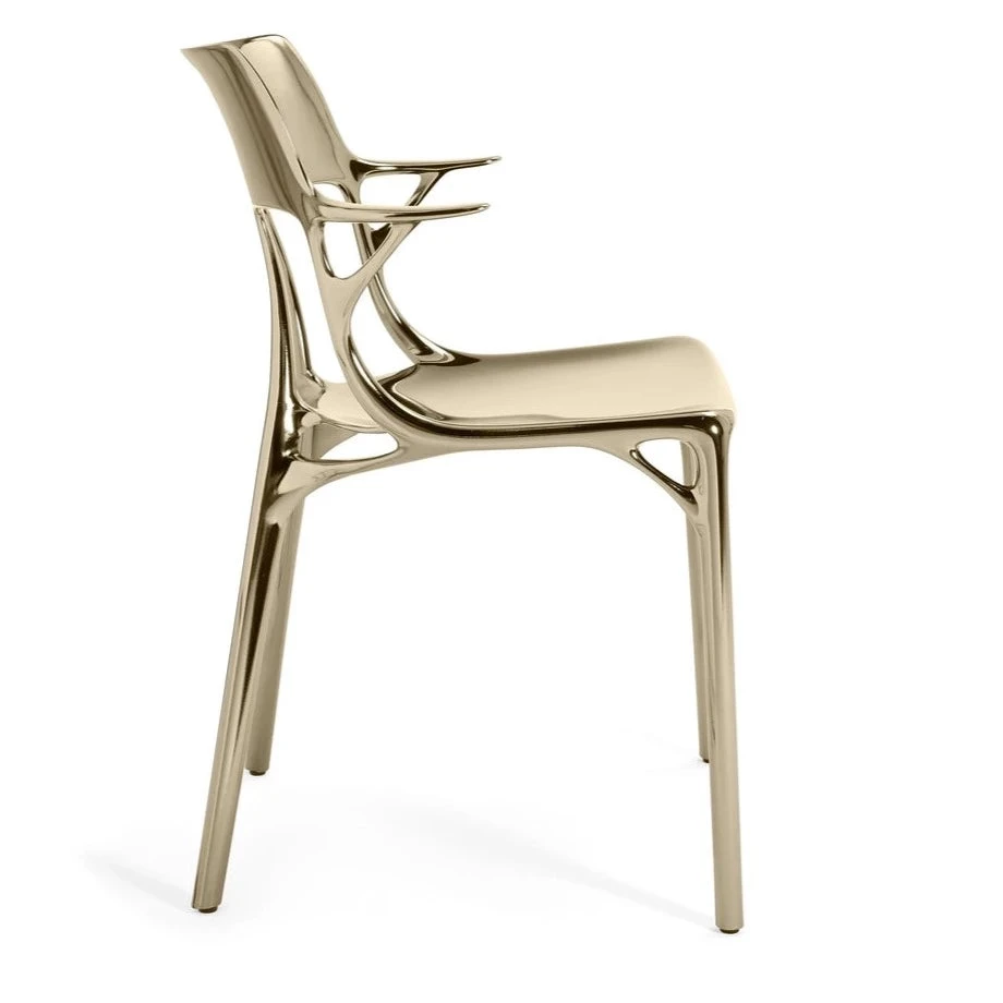 Kartell AI Chair Metallic 2pcs 5 Kartell AI Chair Metallic 2pcs - Image 5
