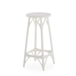 Kartell AI Table And Bar Stools 2pcs -Furniture Shop KAR05902BI 1white65