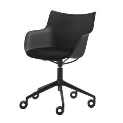 Kartell Q-Wood Office Armchair -Furniture Shop KAR05929NN 1