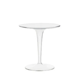 Kartell TIP TOP Side Table -Furniture Shop KAR08600B4crystal