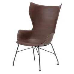 Kartell Philippe Starck K/Wood Armchair -Furniture Shop Kartell K Wood bdw