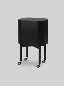 Northern Loud Mobile Bar Cabinet -Furniture Shop Loud black bar cabinet Northern 1050x1400 1