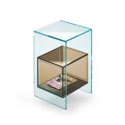 Fiam Magique Side Table W Compartment -Furniture Shop MAGIQUE EX BR still life 899x1200 1