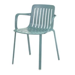 Magis Plato Armchair By Jasper Morrison -Furniture Shop Magis Plato Armlehnstuhl hellblau frei