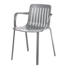 Magis Plato Armchair By Jasper Morrison -Furniture Shop Magis Plato Armlehnstuhl metallgrau frei