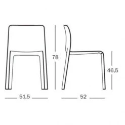 Magis FIRST Dressed Chair 2pcs -Furniture Shop Magis Dressed First Stuhl Strichzeichnung 414x414 ID675207 193849c4d61e547cf4ca0b26add414e7