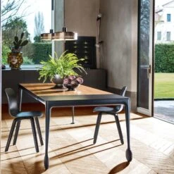 Magis Big Will Extending Table Philippe Starck -Furniture Shop Magis big will table ambient multi TV3132 black walnut 01 scaled 1