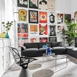 Magis Chair One Grey Concrete Base 15 Magis Chair One Grey Concrete Base -Furniture Shop Magis chair one concrete ambient multi black SD5450 black 01