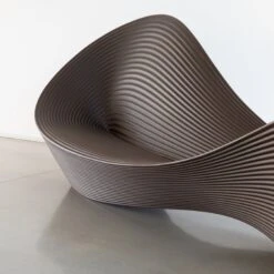 Magis Folly Sofa Brown Ron Arad -Furniture Shop Magis folly bench ambient detail SD18 brown 06