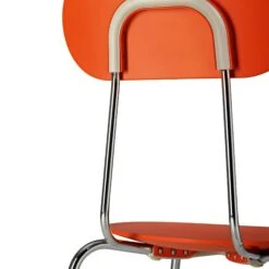 Magis Mariolina Chair 4pcs Enzo Mari -Furniture Shop Magis mariolina chair detail SD302 orange 01 scaled 1