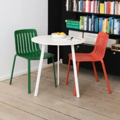 Magis Plato Chair By Jasper Morrison -Furniture Shop Magis plato ambient multi SD1230 green red 01 hr scaled 1