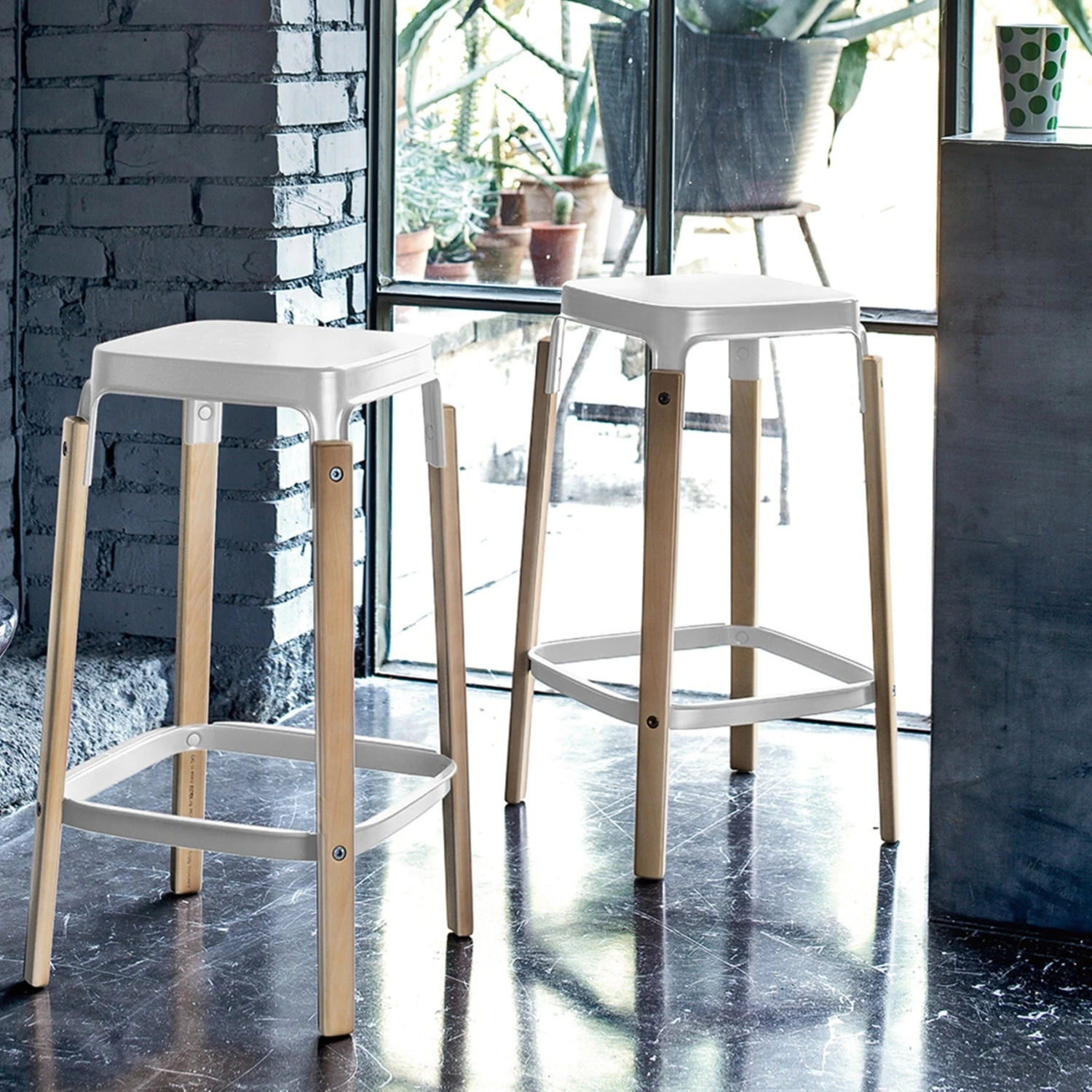 Magis Steelwood Counter Stool 3 Magis Steelwood Counter Stool - Image 3