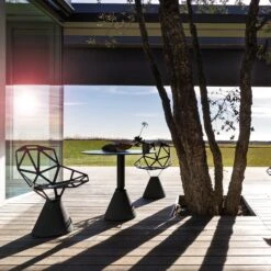 Magis Bistro Table H72cm 11 Magis Bistro Table H72cm -Furniture Shop Magis table one bistrot ambient multi TV449 TV432 TV446 black black 01 scaled 1