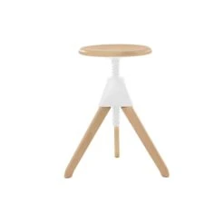 Magis Jerry The Wild Bunch Adjustable Stool 21 Magis Jerry The Wild Bunch Adjustable Stool -Furniture Shop Magis the wild bunch jerry SD3954 white 01