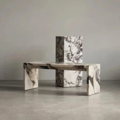 Audo PLINTH Bridge Marble Coffee Table 14 Audo PLINTH Bridge Marble Coffee Table -Furniture Shop Menu Plinth Bridge Lifestyle 3 1