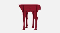 Ibride Table Console Deer BAMBI Chest Of Drawers -Furniture Shop PFMCBARO Bambi rouge brillant