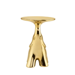 Qeeboo Pako Gold Side Table -Furniture Shop Qeeboo Pako Gold design Stefano Giovannoni 01 gold