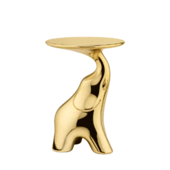 Qeeboo Pako Gold Side Table -Furniture Shop Qeeboo Pako Gold design Stefano Giovannoni 03 gold