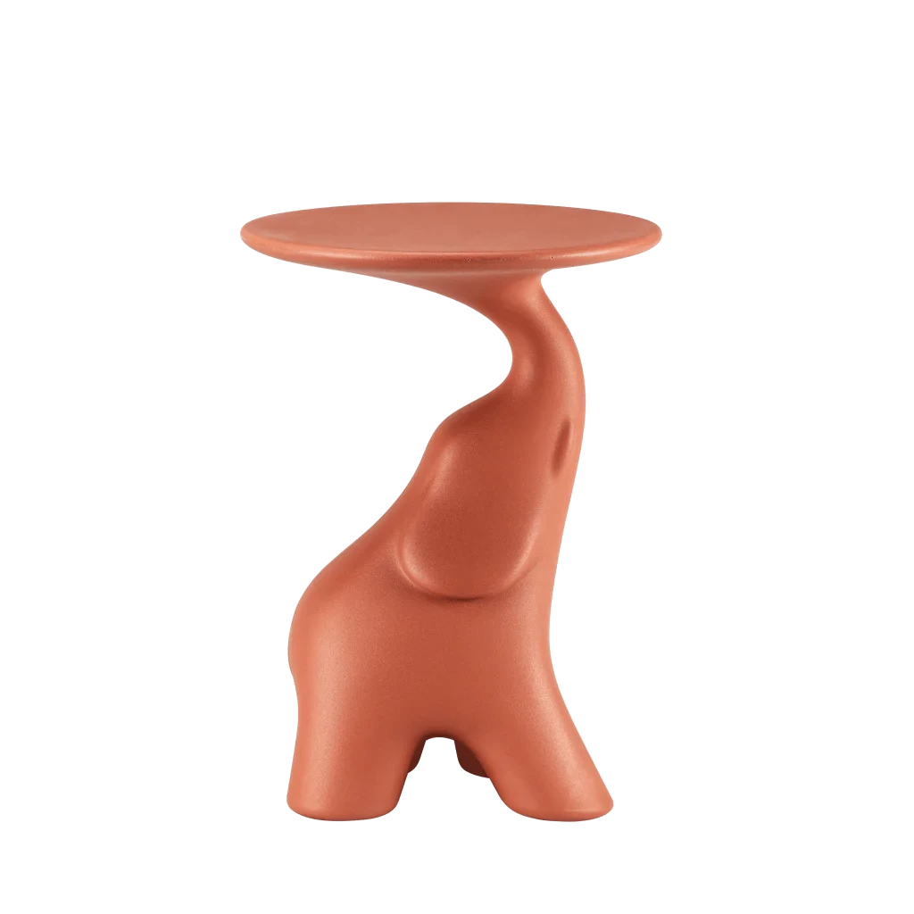 Qeeboo PAKO Side Table Lucky Elephant 1 Qeeboo PAKO Side Table Lucky Elephant