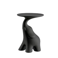 Qeeboo PAKO Side Table Lucky Elephant 15 Qeeboo PAKO Side Table Lucky Elephant -Furniture Shop Qeeboo Pako design Stefano Giovannoni 16 black