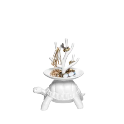 Qeeboo TURTLE Jewellery Tree White