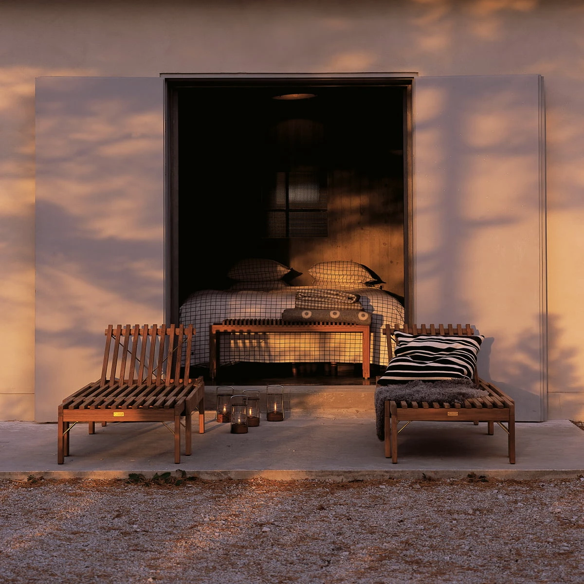 Skagerak Riviera Teak Sunbed, Bench, Table Or Bed 16 Skagerak Riviera Teak Sunbed, Bench, Table Or Bed - Image 16