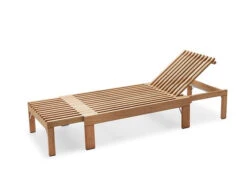 Skagerak Riviera Teak Sunbed, Bench, Table Or Bed