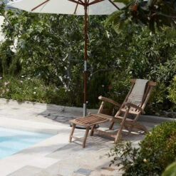 Skagerak STEAMER Deck Lounge Chair Teak -Furniture Shop S1910130 S1550505 M