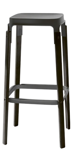 Magis Steelwood Counter Stool 33 Magis Steelwood Counter Stool -Furniture Shop STEELWOOD AnthraciteGrey finitura
