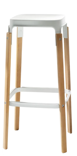 Magis Steelwood Counter Stool 22 Magis Steelwood Counter Stool -Furniture Shop STEELWOOD White NaturalOak finitura